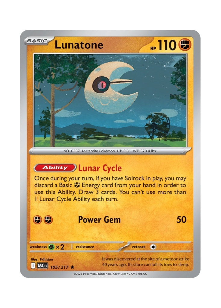 Lunatone – Ascended Heroes (105)