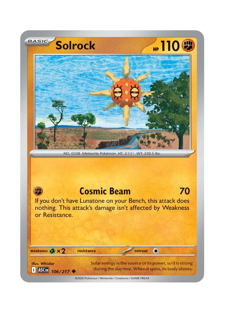 Solrock – Ascended Heroes (106)