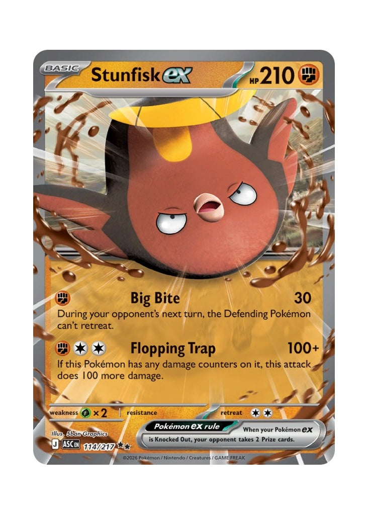 Stunfisk ex – Ascended Heroes (114)
