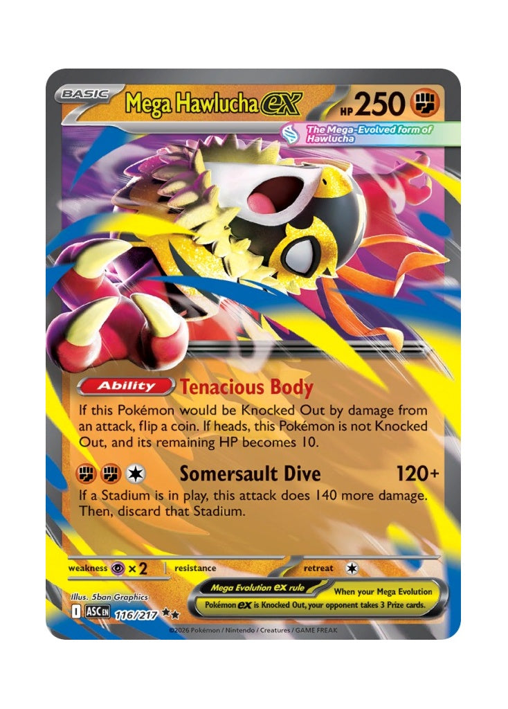 Mega Hawlucha ex – Ascended Heroes (116)