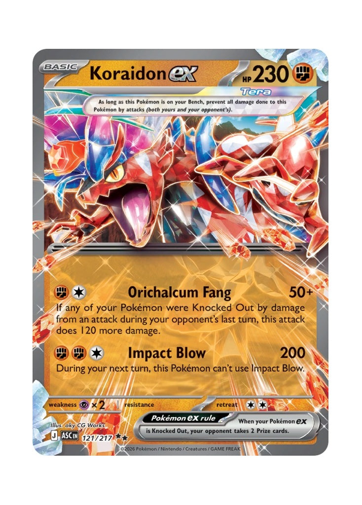 Koraidon ex – Ascended Heroes (121)