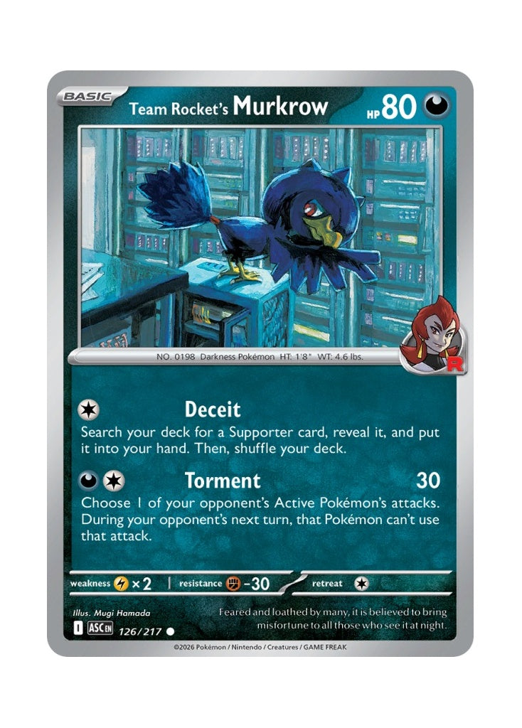 Team Rocket’s Murkrow – Ascended Heroes (126)