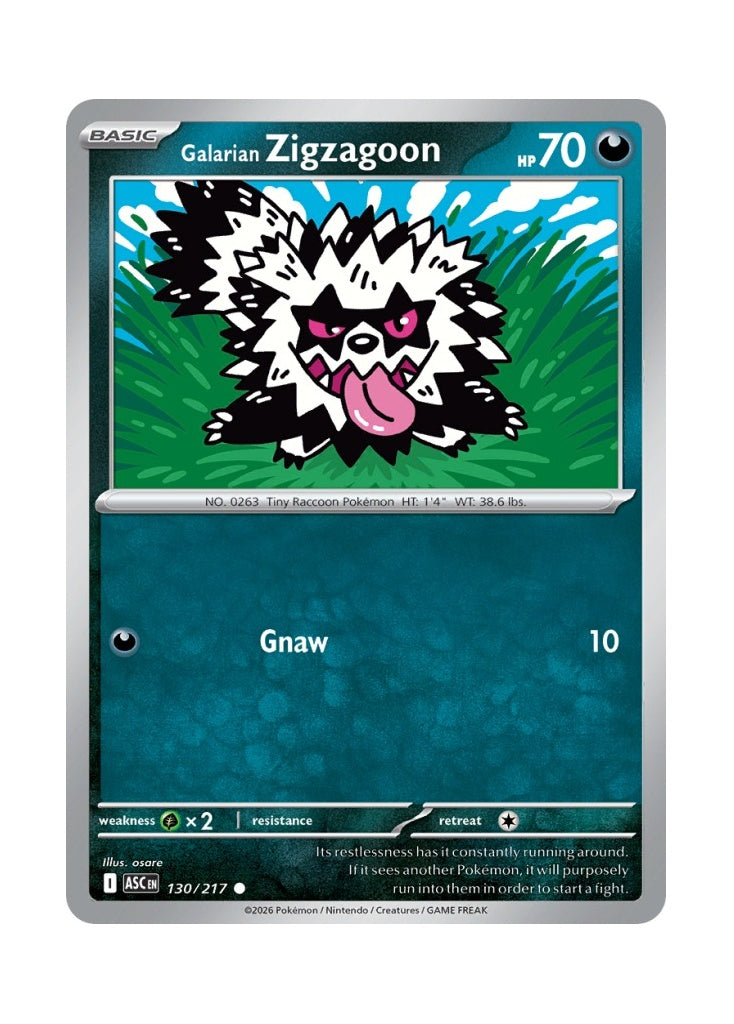 Galarian Zigzagoon – Ascended Heroes (130)