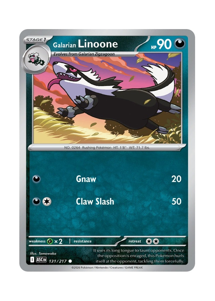 Galarian Linoone – Ascended Heroes (131)