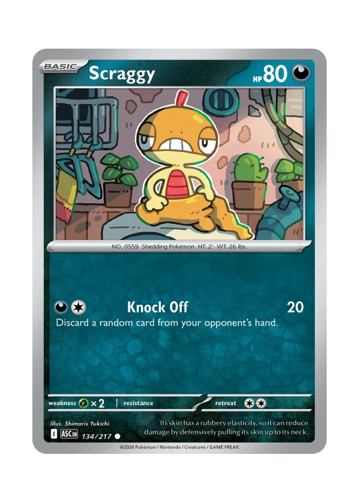 Scraggy – Ascended Heroes (134)
