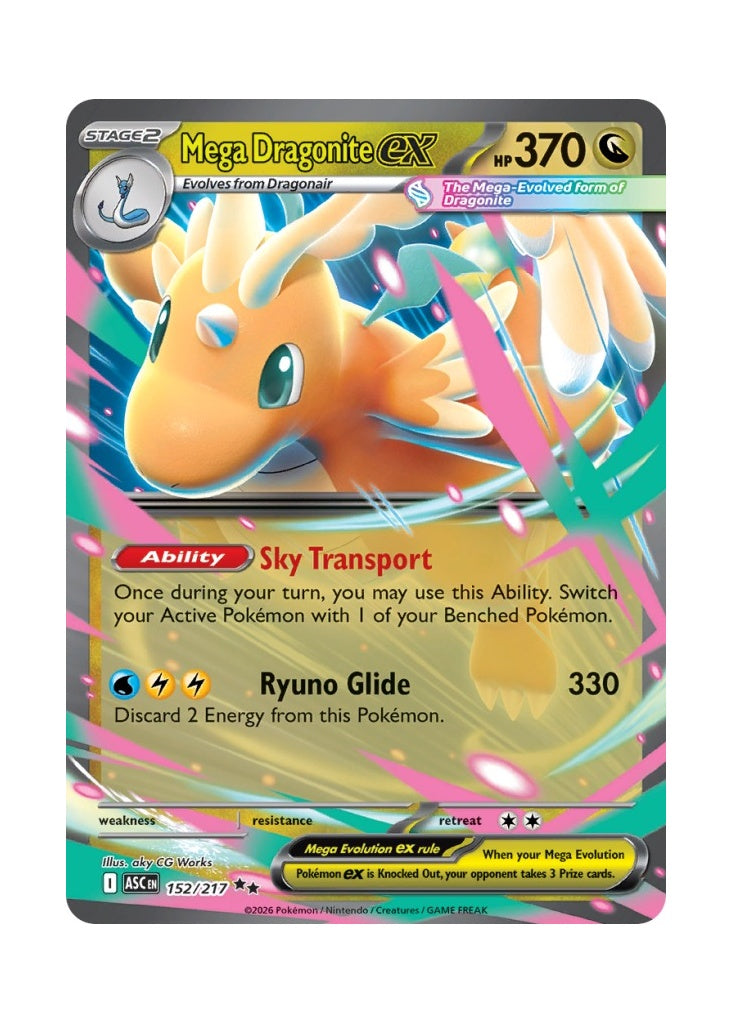Mega Dragonite ex – Ascended Heroes (152)