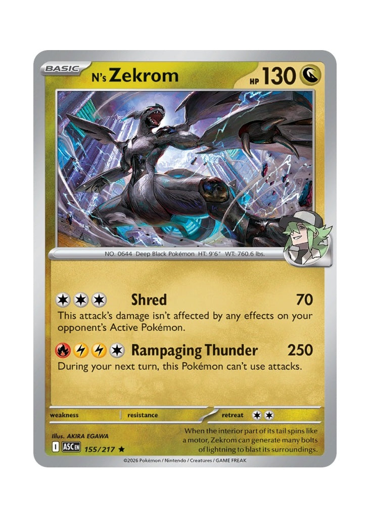 N’s Zekrom – Ascended Heroes (155)