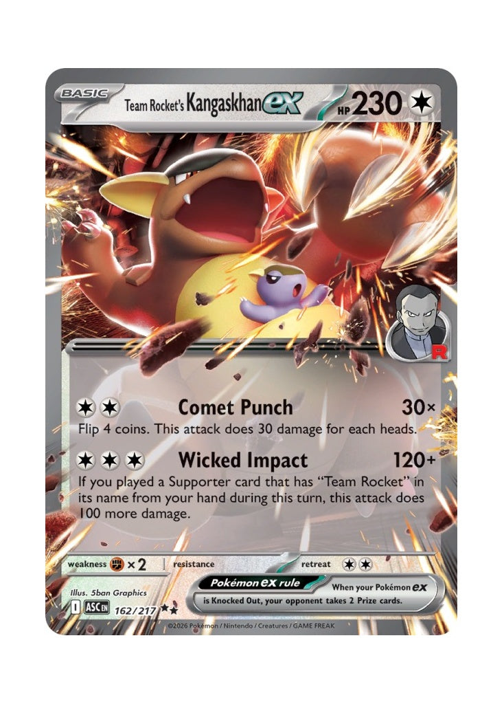 Team Rocket’s Kangaskhan ex – Ascended Heroes (162)