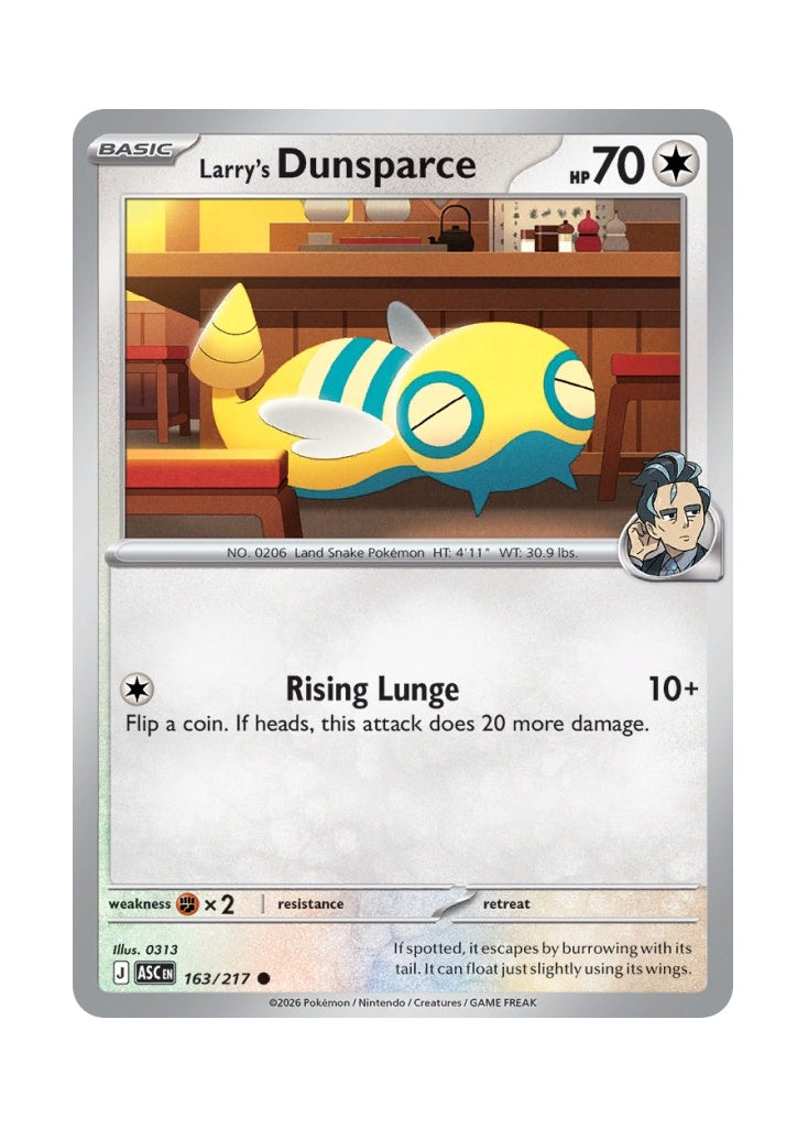 Larry’s Dunsparce – Ascended Heroes (163)