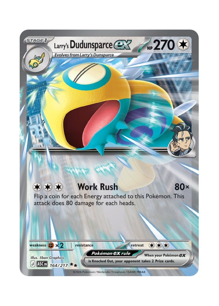 Larry’s Dudunsparce ex – Ascended Heroes (164)