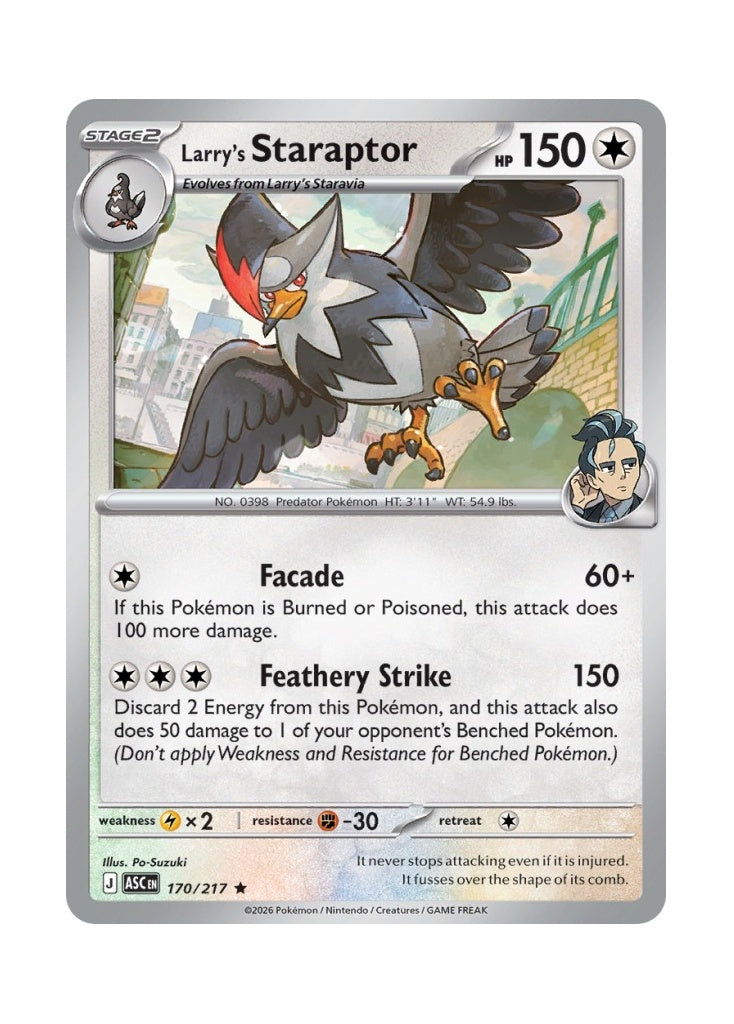 Larry’s Staraptor – Ascended Heroes (170)