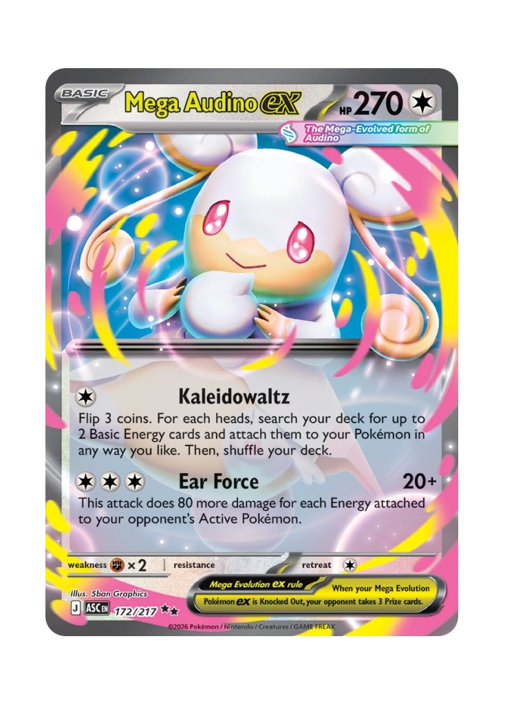 Mega Audino ex – Ascended Heroes (172)