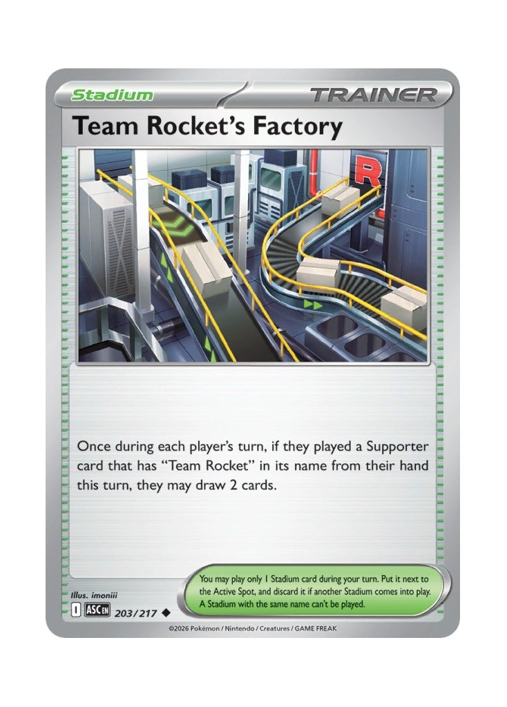 Team Rocket’s Factory – Ascended Heroes (203)