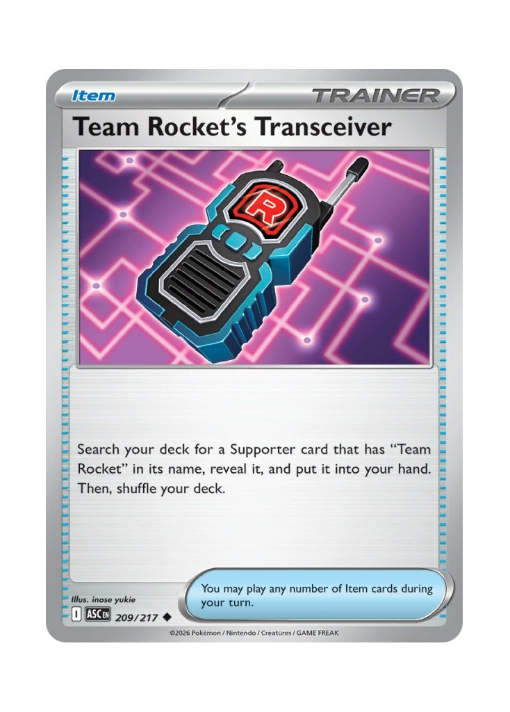 Team Rocket’s Transceiver – Ascended Heroes (209)