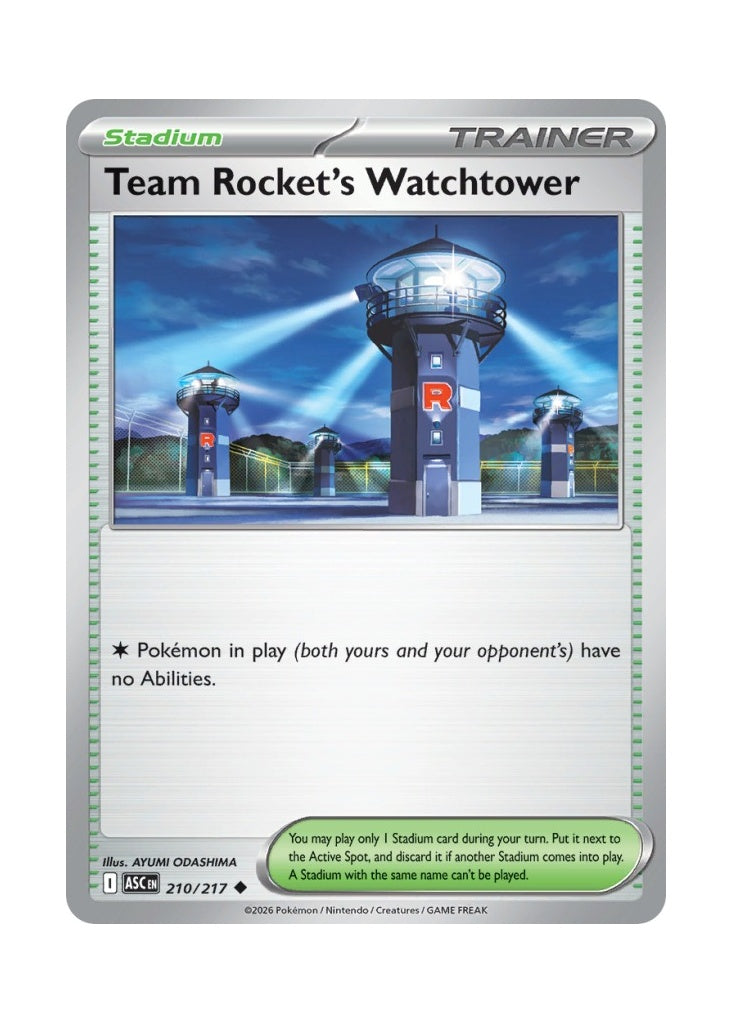 Team Rocket’s Watchtower – Ascended Heroes (210)