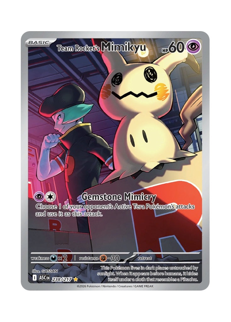 Team Rocket’s Mimikyu – Ascended Heroes (238)