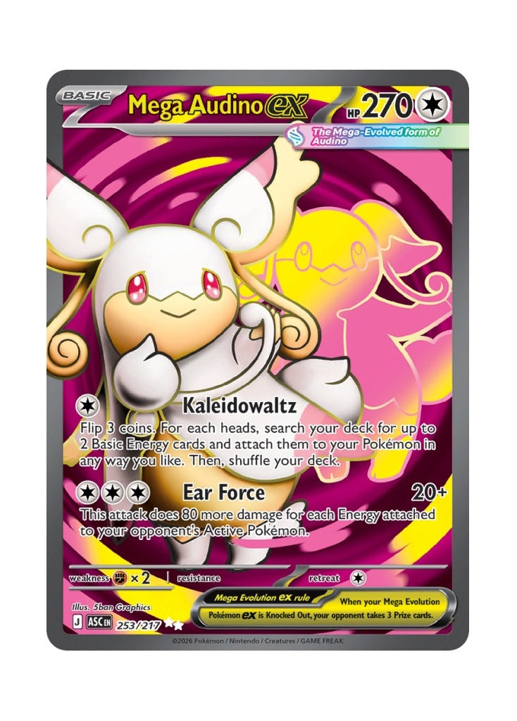 Mega Audino ex – Ascended Heroes (253)