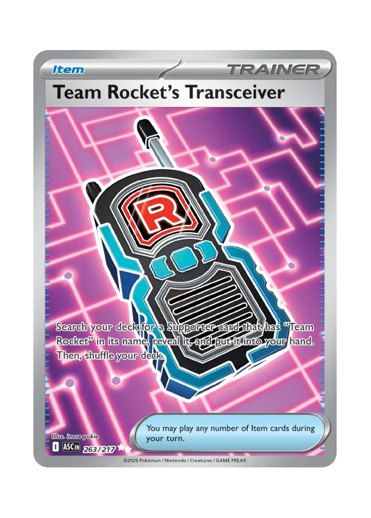 Team Rocket’s Transceiver – Ascended Heroes (263)