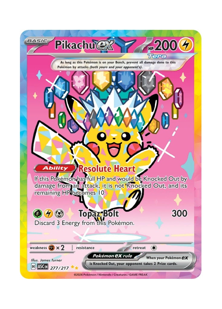 Pikachu ex – Ascended Heroes (277)