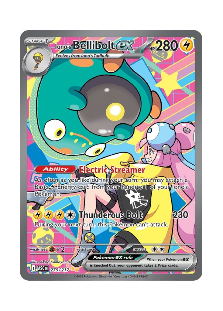 Iono’s Bellibolt ex – Ascended Heroes (279)