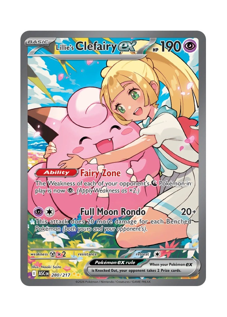 Lillie’s Clefairy ex – Ascended Heroes (280)