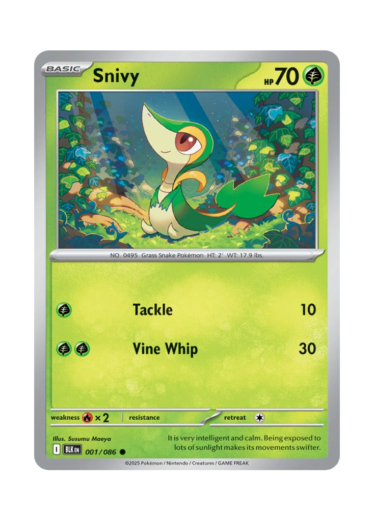 Snivy – Black Bolt (001)