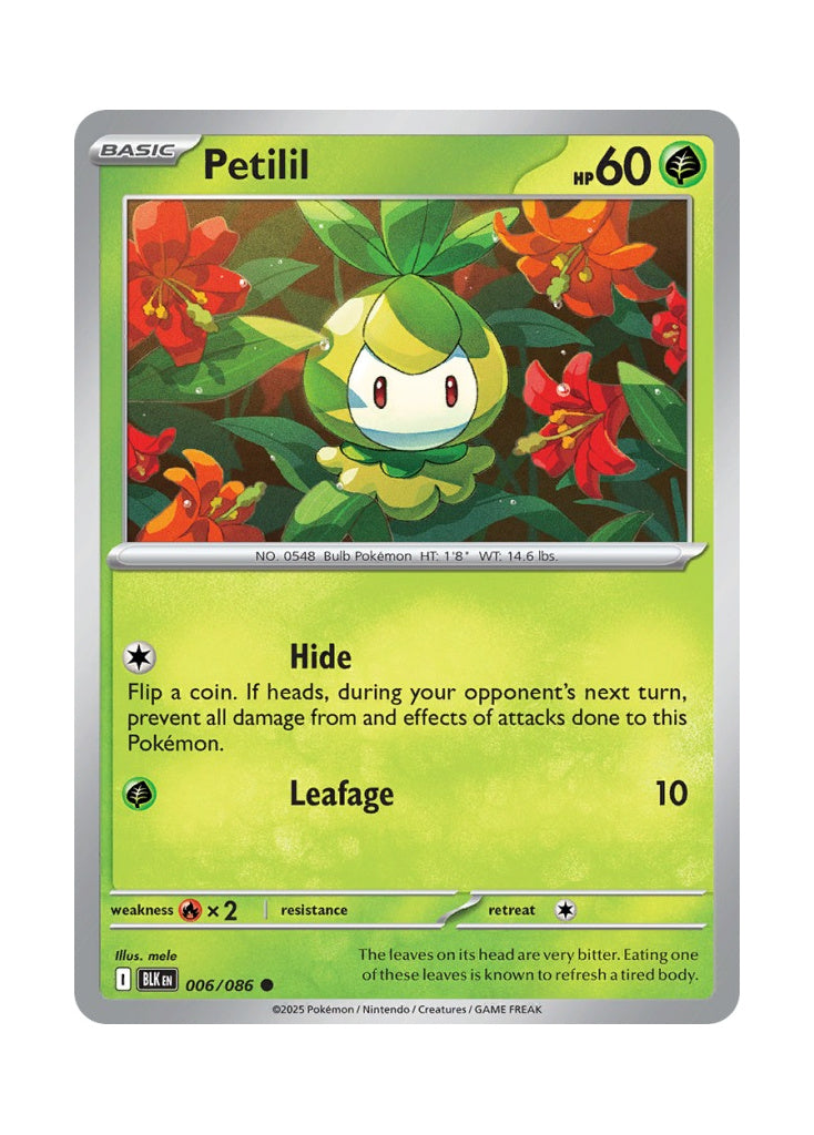Petilil – Black Bolt (006)