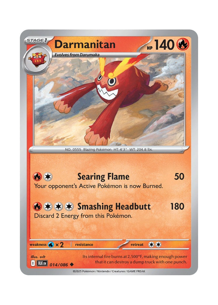 Darmanitan – Black Bolt (014)