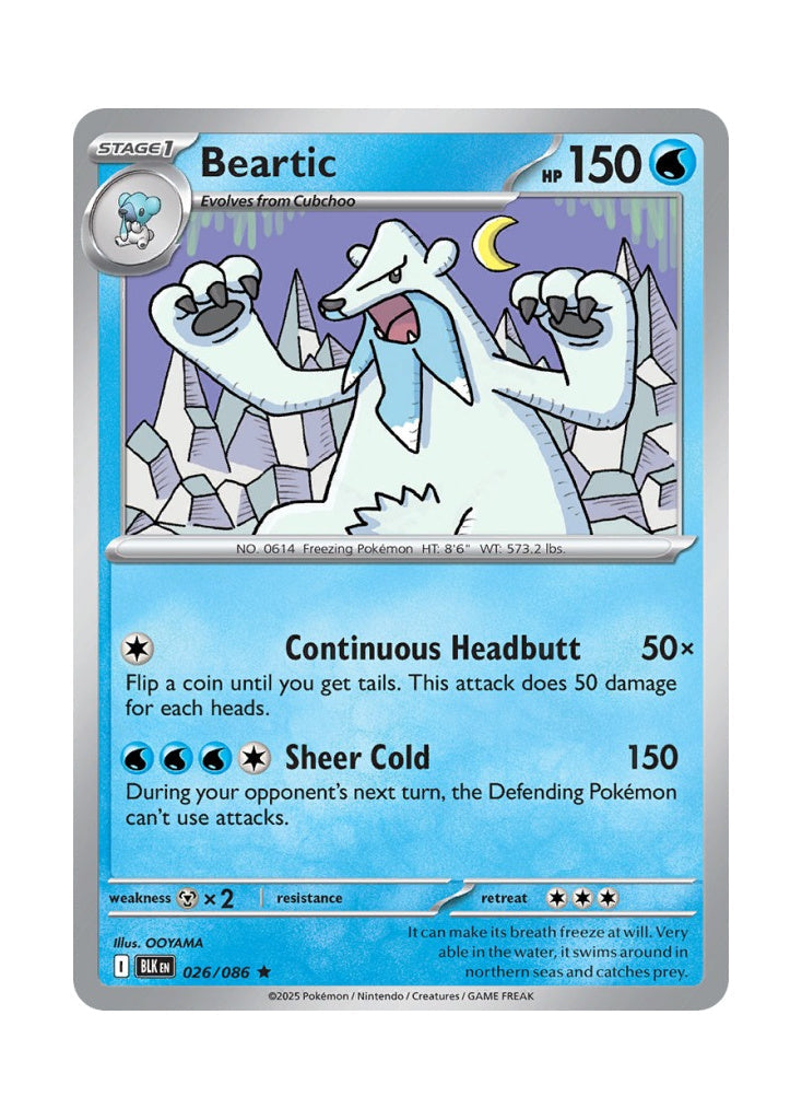 Beartic – Black Bolt (026)