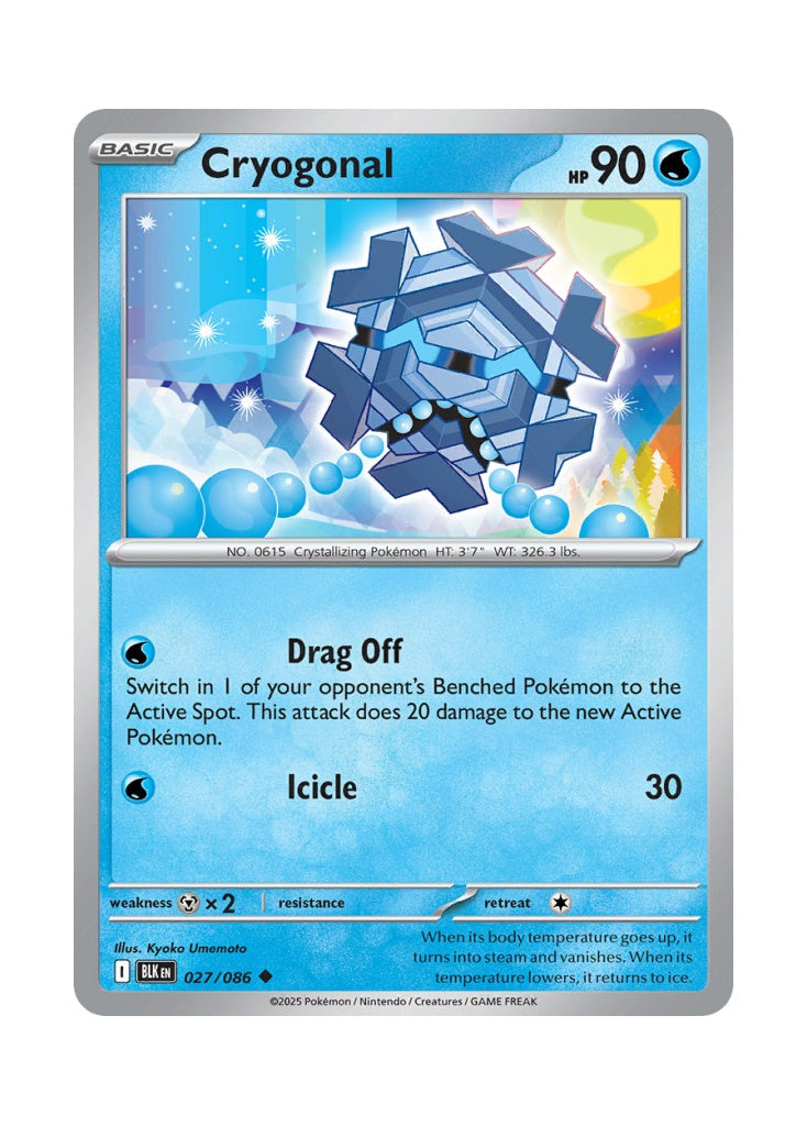 Cryogonal – Black Bolt (027)