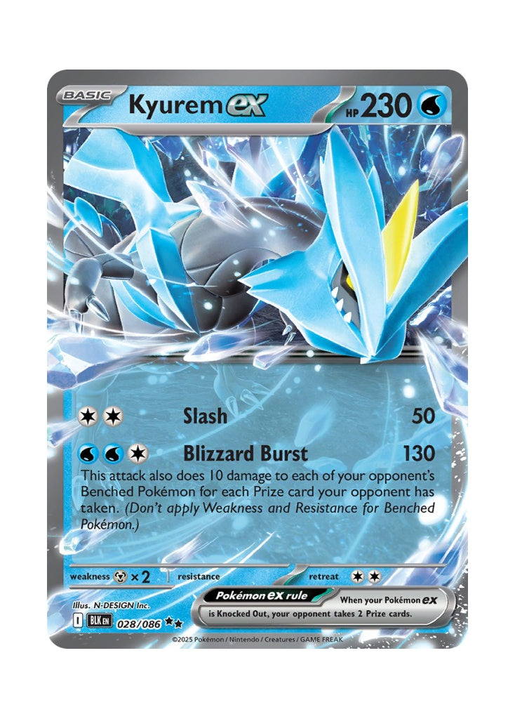Kyurem ex – Black Bolt (028)