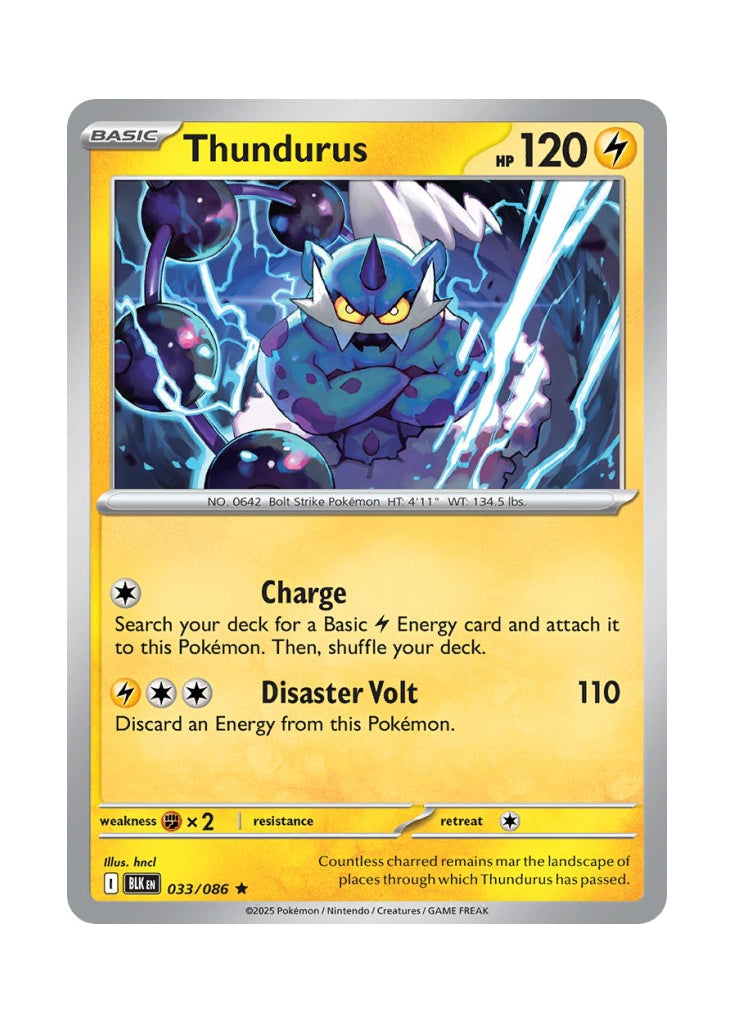 Thundurus – Black Bolt (033)