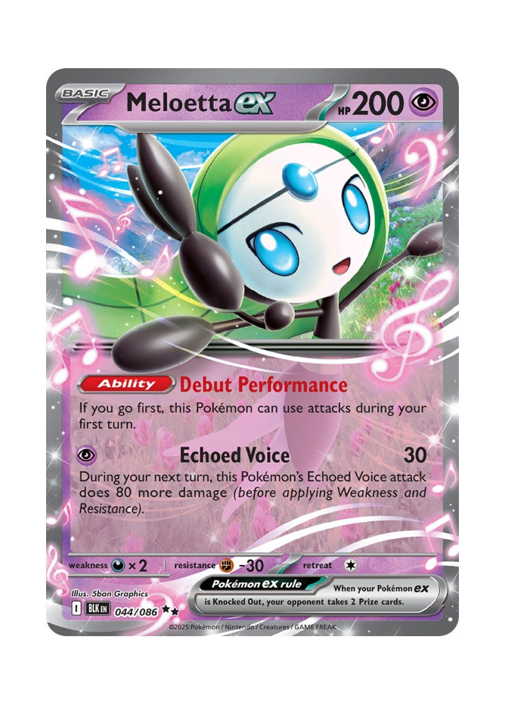 Meloetta ex – Black Bolt (044)