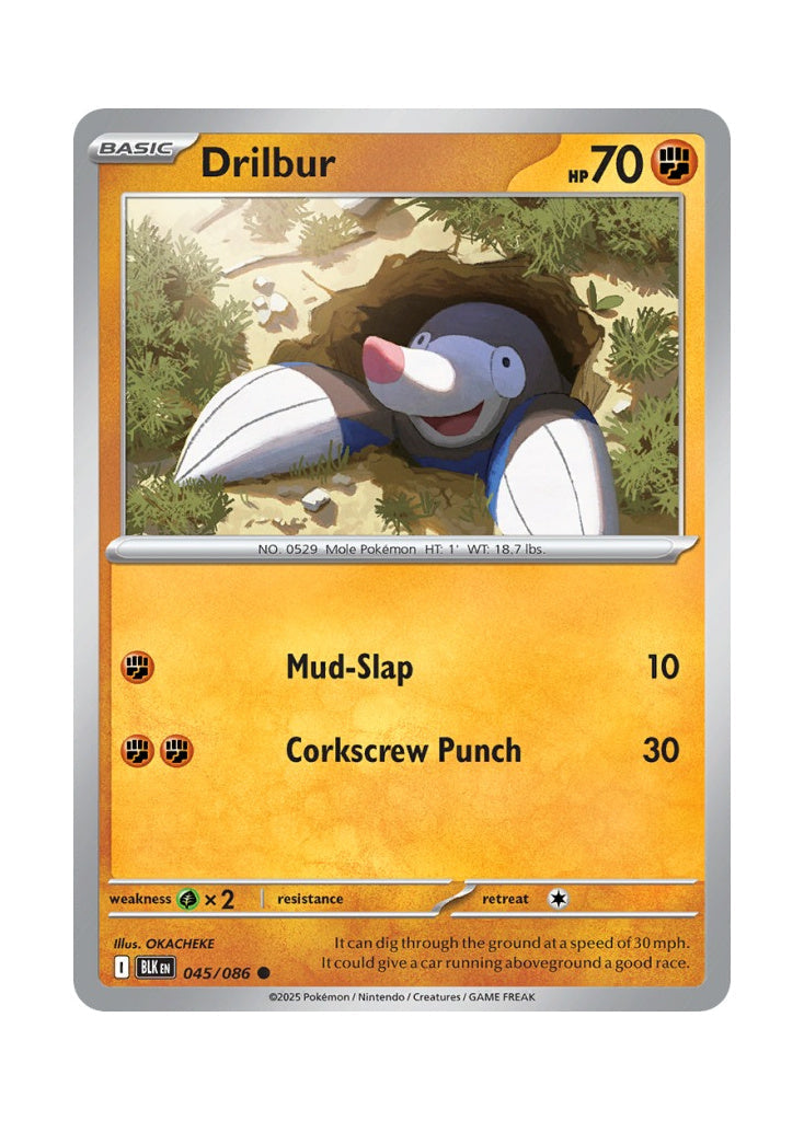 Drilbur – Black Bolt (045)
