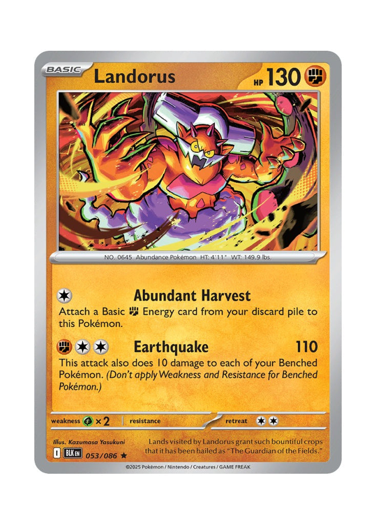 Landorus – Black Bolt (053)
