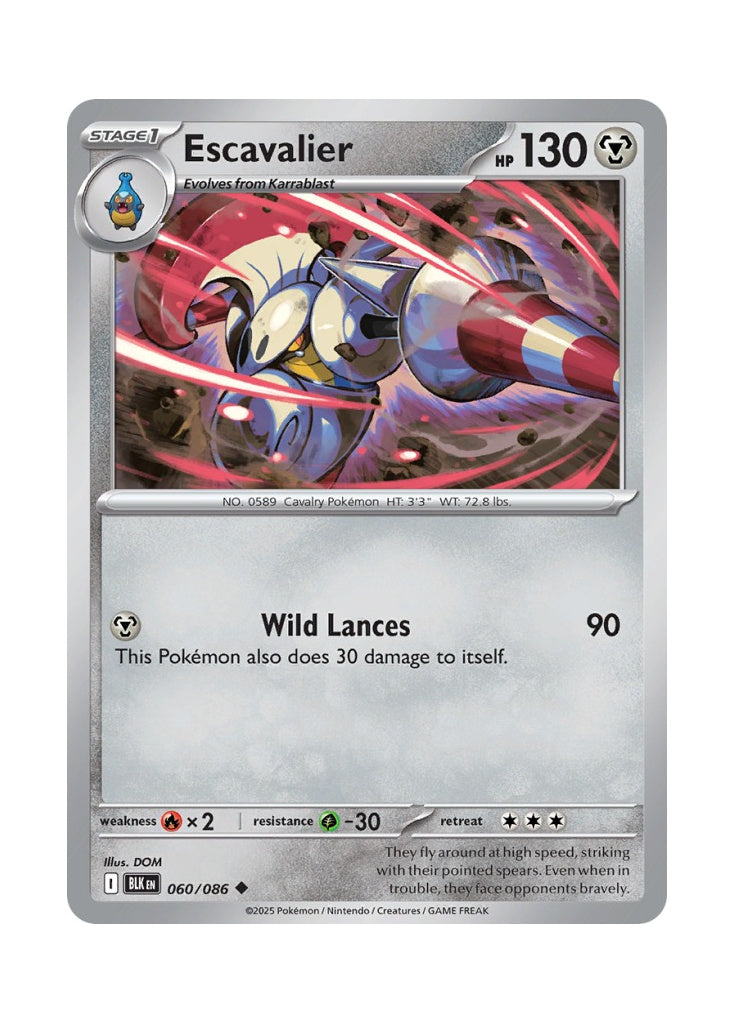 Escavalier – Black Bolt (060)