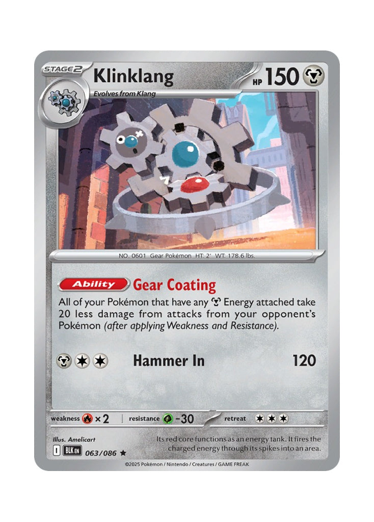 Klinklang – Black Bolt (063)