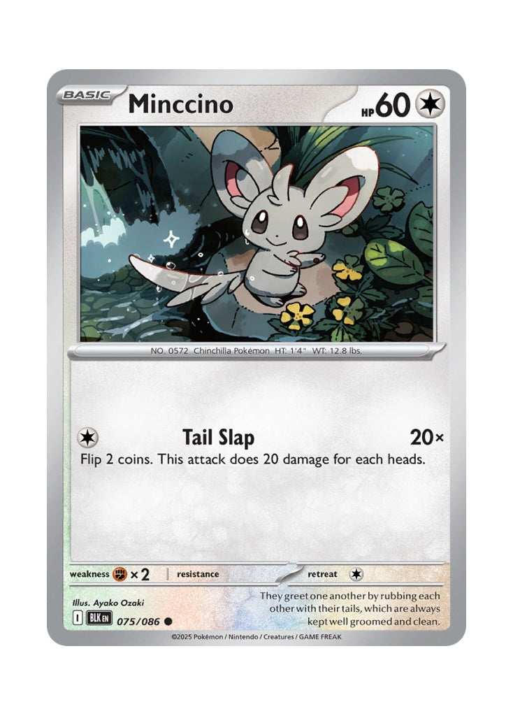 Minccino – Black Bolt (075)