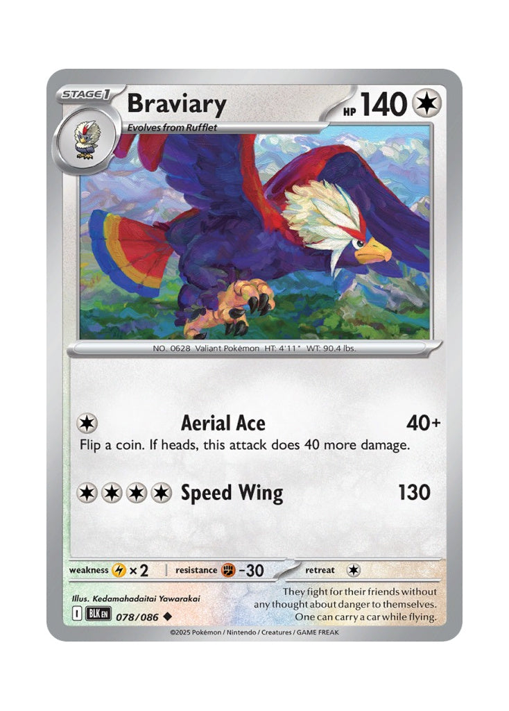 Braviary – Black Bolt (078)