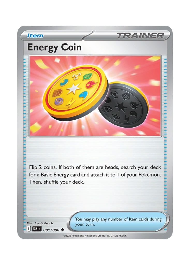 Energy Coin – Black Bolt (081)