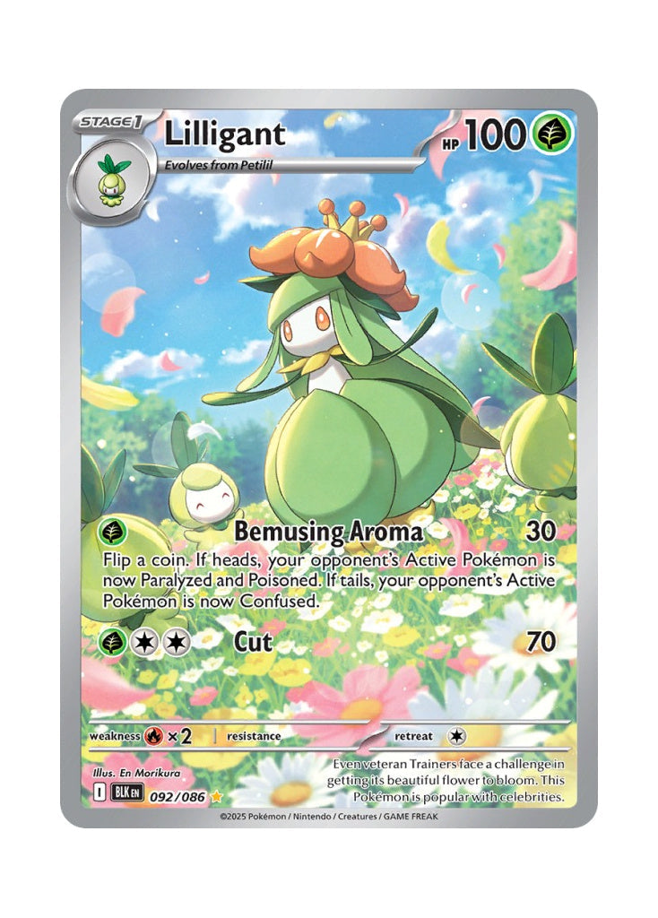 Lilligant – Black Bolt (092)