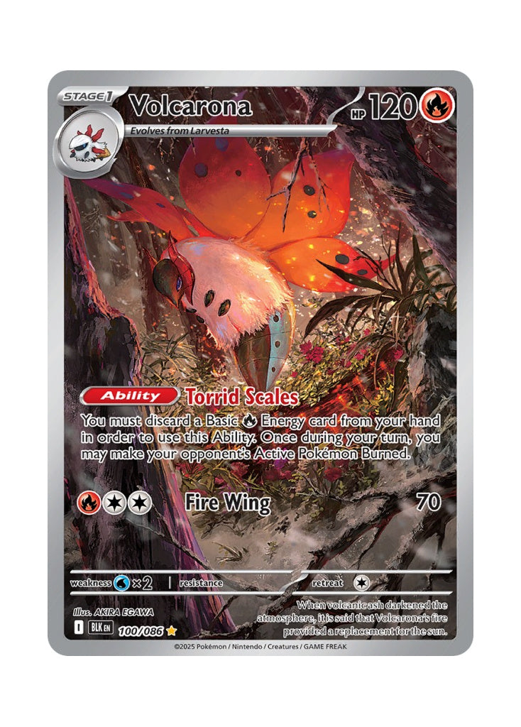 Volcarona – Black Bolt (100)