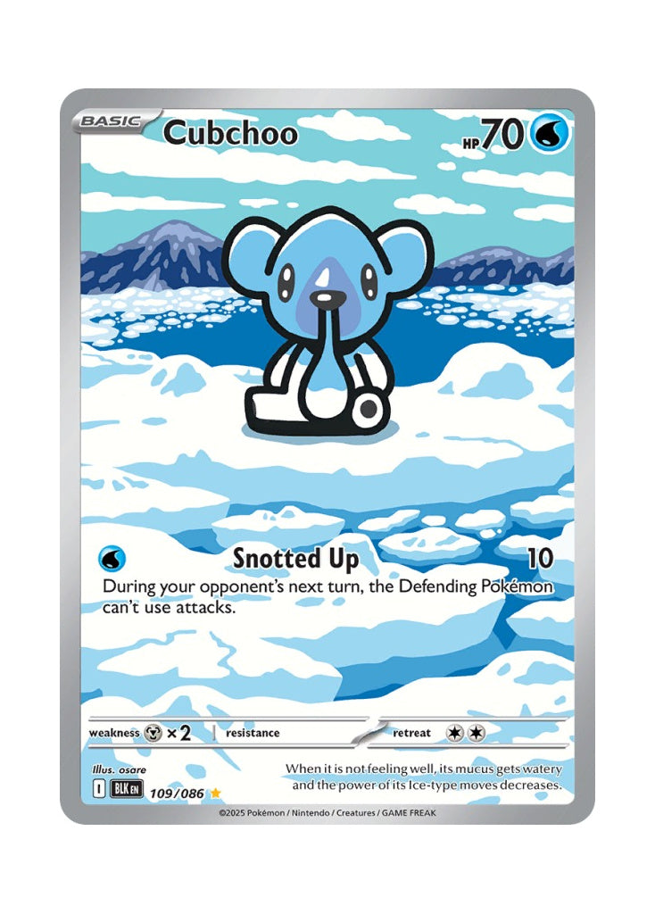 Cubchoo – Black Bolt (109)