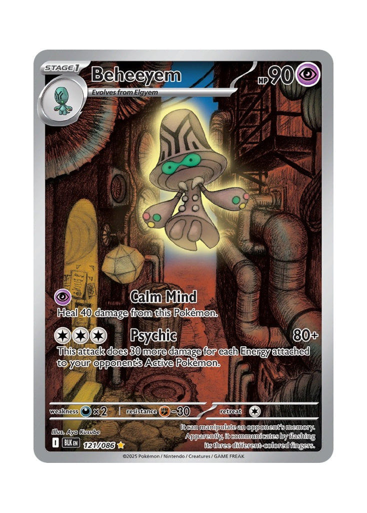 Beheeyem – Black Bolt (121)