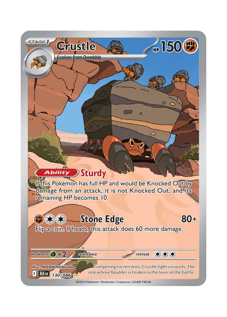 Crustle – Black Bolt (130)