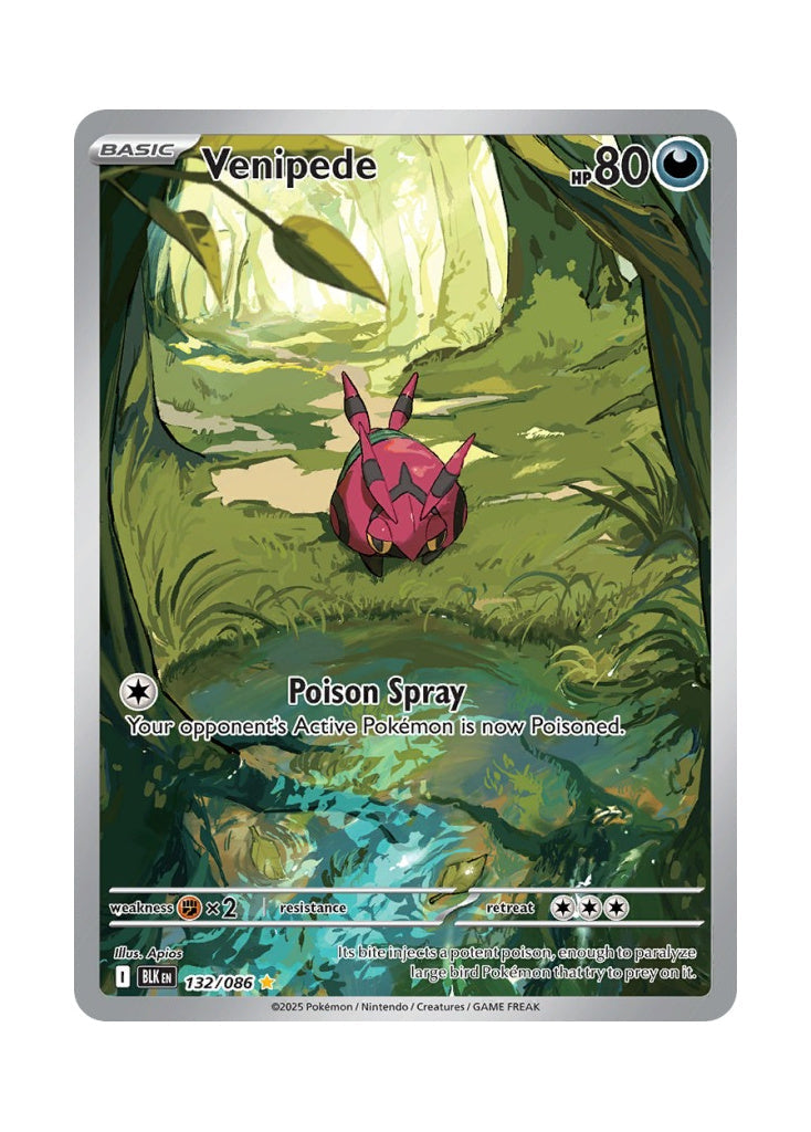 Venipede – Black Bolt (132)