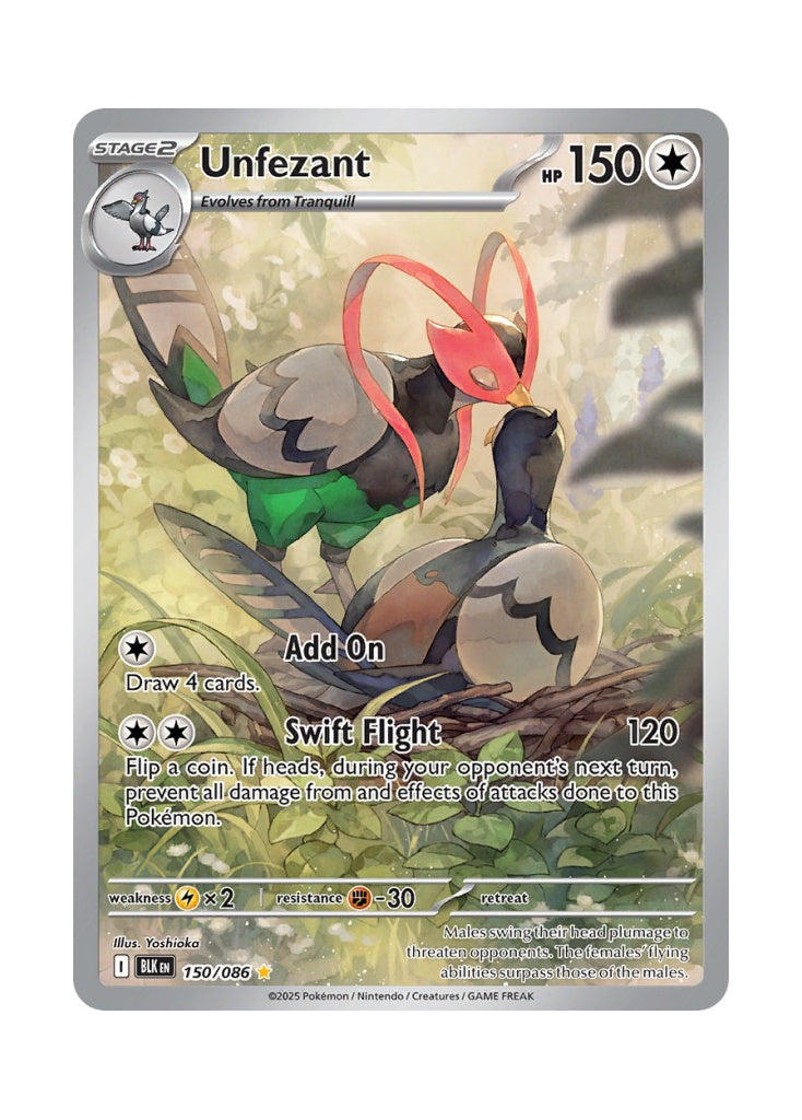 Unfezant – Black Bolt (150)