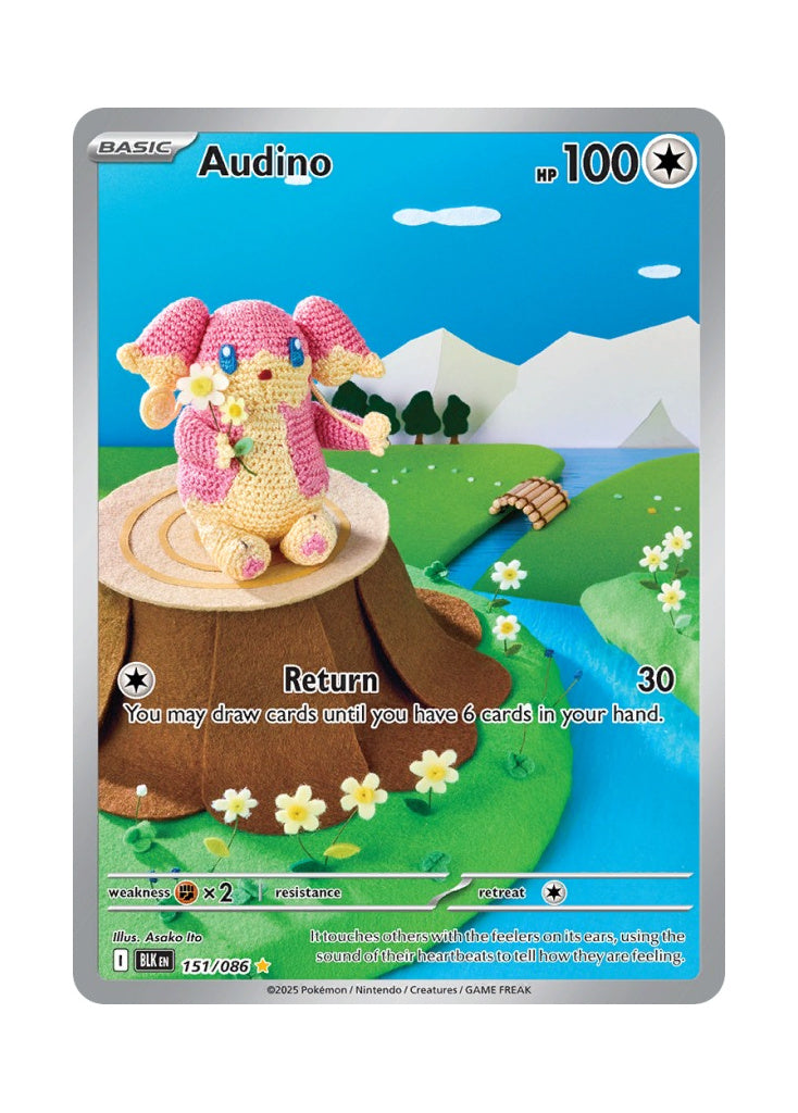 Audino – Black Bolt (151)