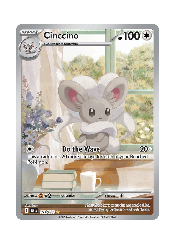 Cinccino – Black Bolt (153)