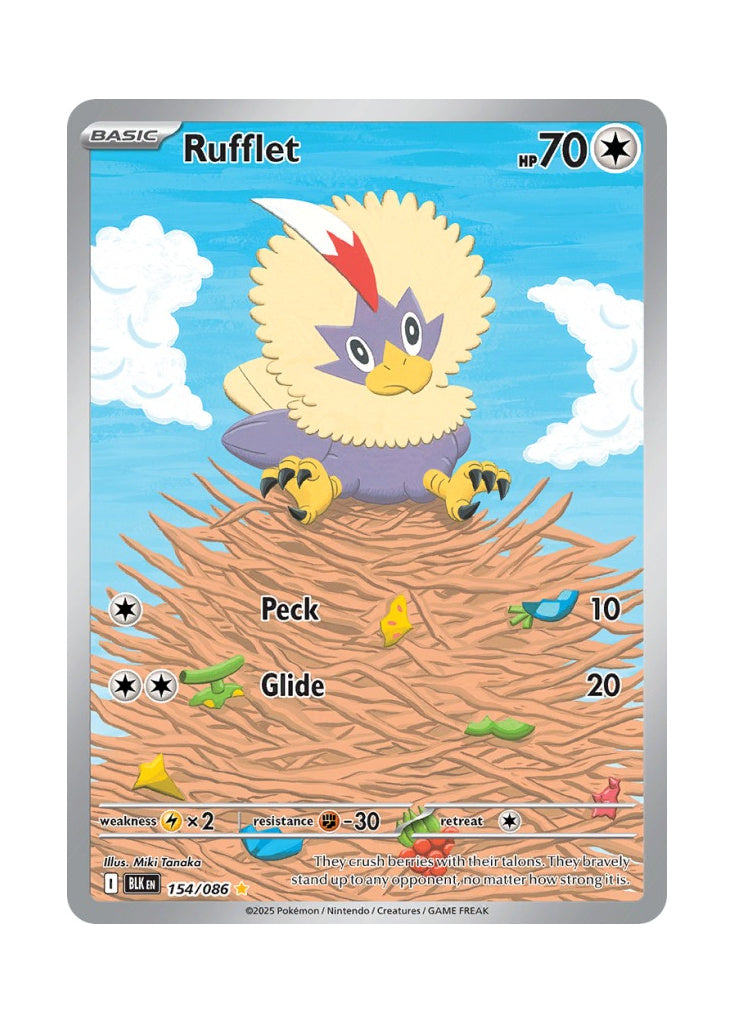 Rufflet – Black Bolt (154)